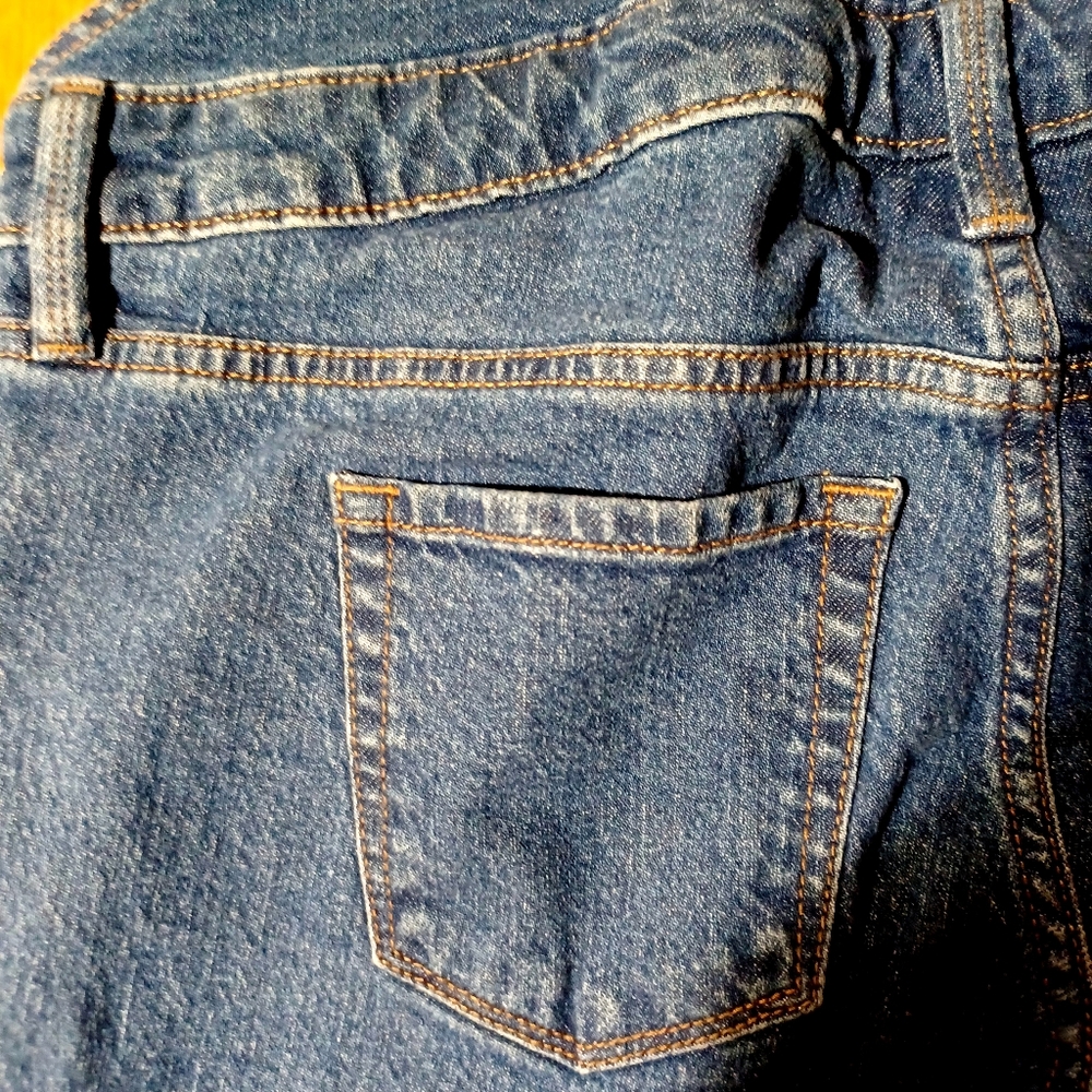 Women's Maternity Denim Overalls - Picture 7 of 16